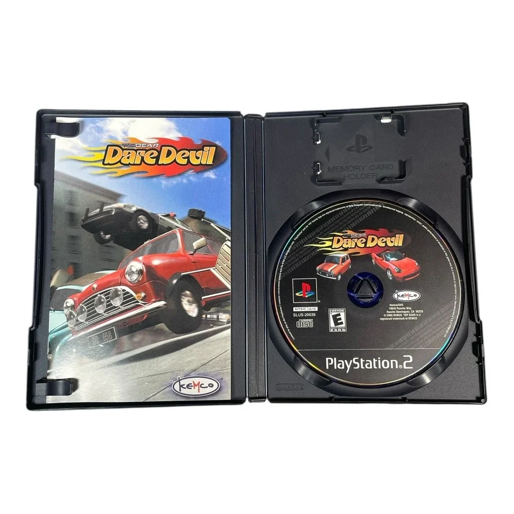 Top Gear Dare Devil Sony PlayStation 2 Video Game